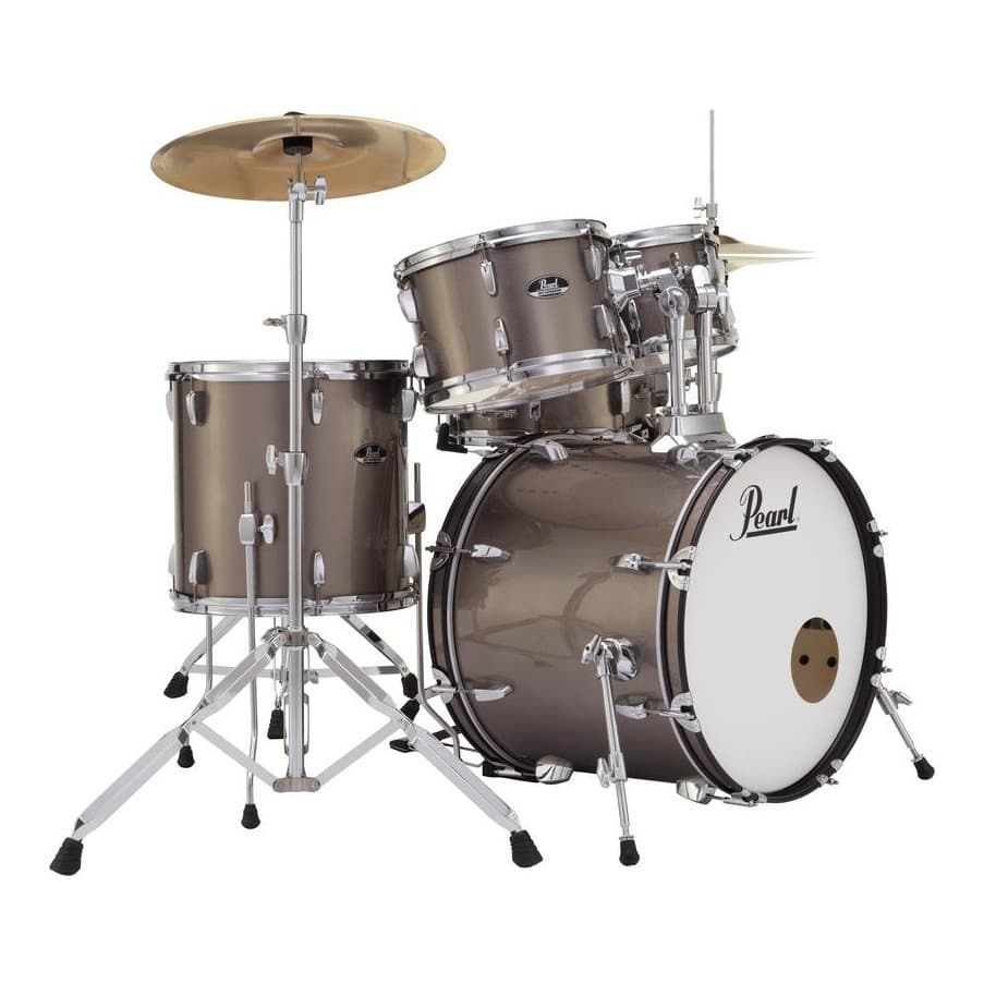 Pearl Roadshow 5 pc Set w/ Hardware & Cymbals - Bronze Metallic