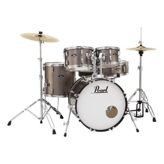 Pearl Roadshow 5 pc Set w/ Hardware & Cymbals - Bronze Metallic