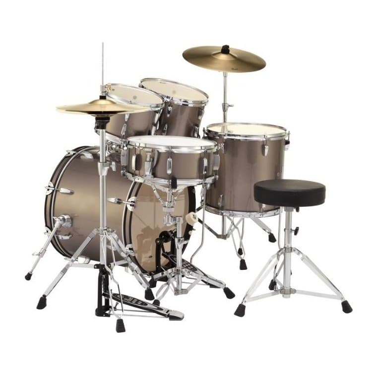 Pearl Roadshow 5 pc Set w/ Hardware & Cymbals - Bronze Metallic