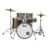 Pearl Roadshow 5 pc Set w/ Hardware & Cymbals - Bronze Metallic