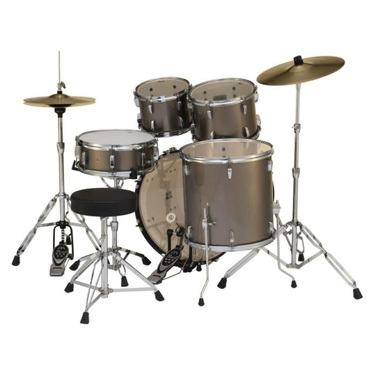 Pearl Roadshow 5 pc Set w/ Hardware & Cymbals - Bronze Metallic