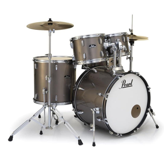 Pearl Roadshow 5 pc Set w/ Hardware & Cymbals - Bronze Metallic