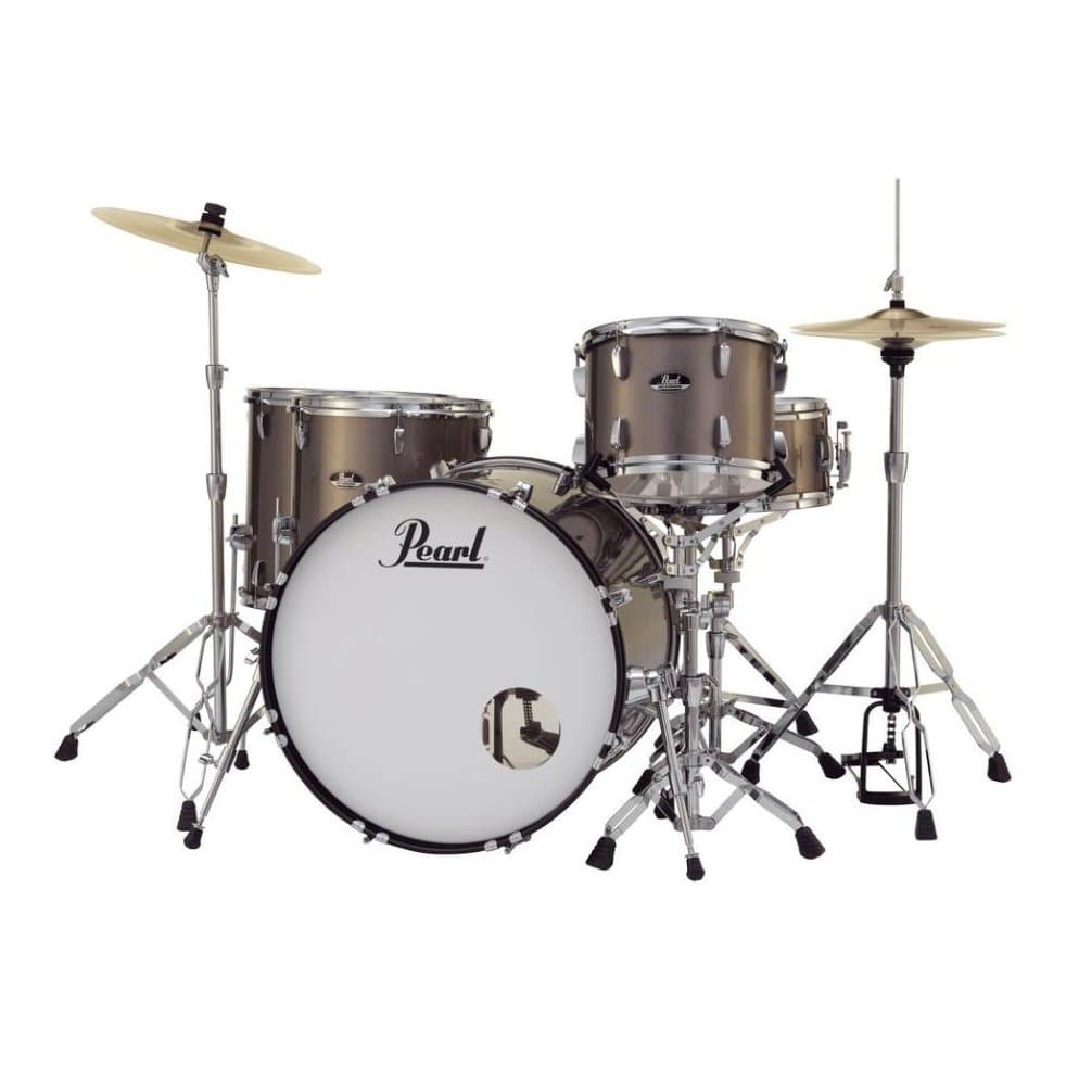Pearl Roadshow 5 pc Set w/ Hardware & Cymbals - Bronze Metallic