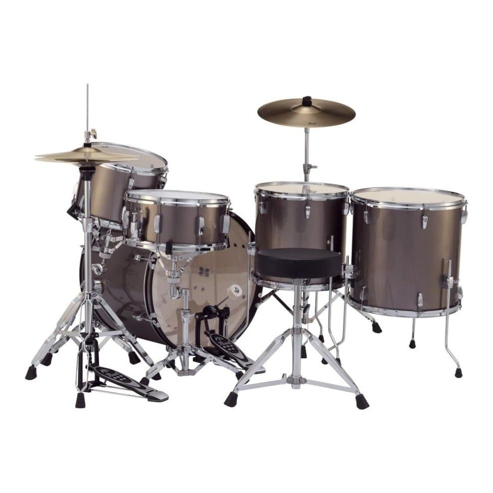 Pearl Roadshow 5 pc Set w/ Hardware & Cymbals - Bronze Metallic