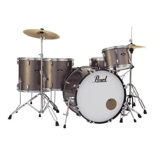 Pearl Roadshow 5 pc Set w/ Hardware & Cymbals - Bronze Metallic
