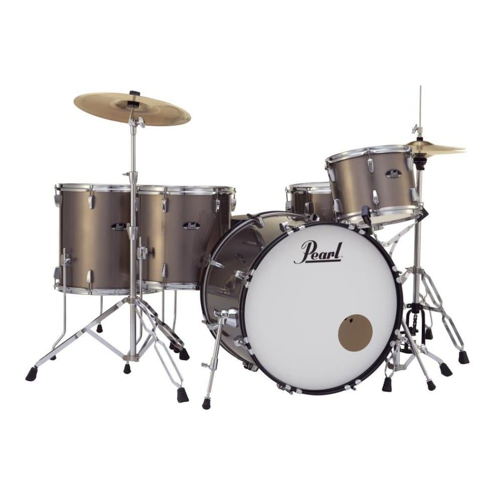 Pearl Roadshow 5 pc Set w/ Hardware & Cymbals - Bronze Metallic