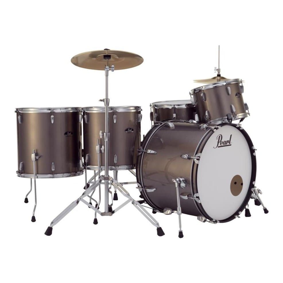 Pearl Roadshow 5 pc Set w/ Hardware & Cymbals - Bronze Metallic