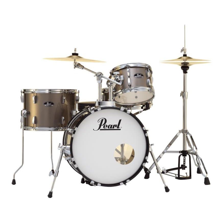 Pearl Roadshow 4 pc Set w/ Hardware & Cymbals - Bronze Metallic