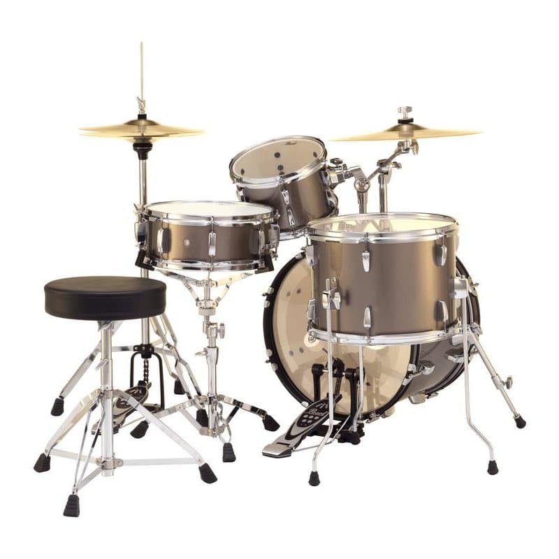 Pearl Roadshow 4 pc Set w/ Hardware & Cymbals - Bronze Metallic