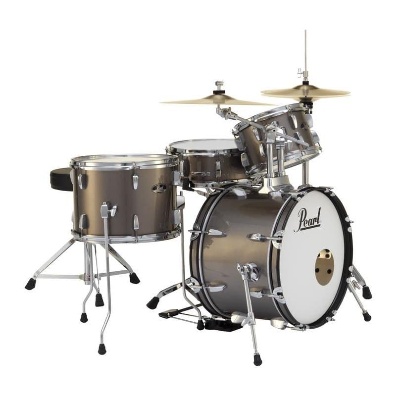 Pearl Roadshow 4 pc Set w/ Hardware & Cymbals - Bronze Metallic