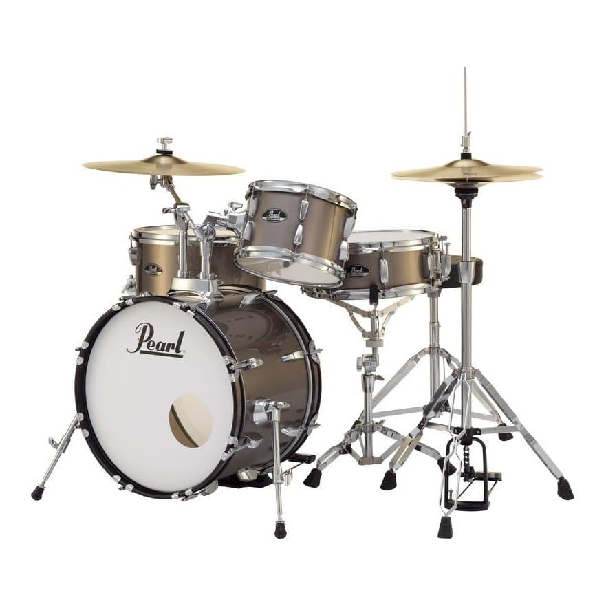 Pearl Roadshow 4 pc Set w/ Hardware & Cymbals - Bronze Metallic