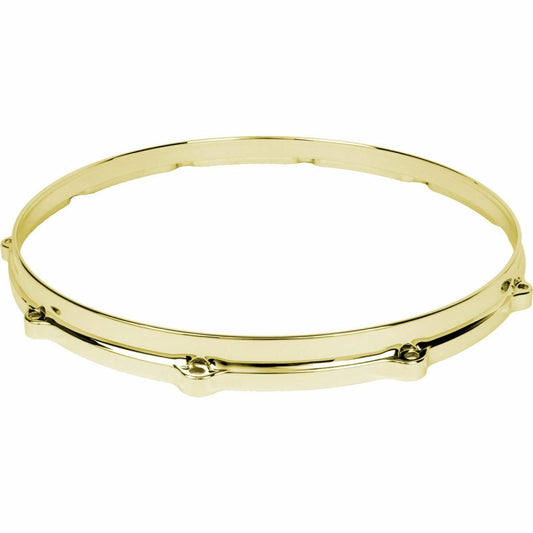 Ludwig L1410BB 14" 10 Hole Die Cast Batter Hoop, Brass Plated