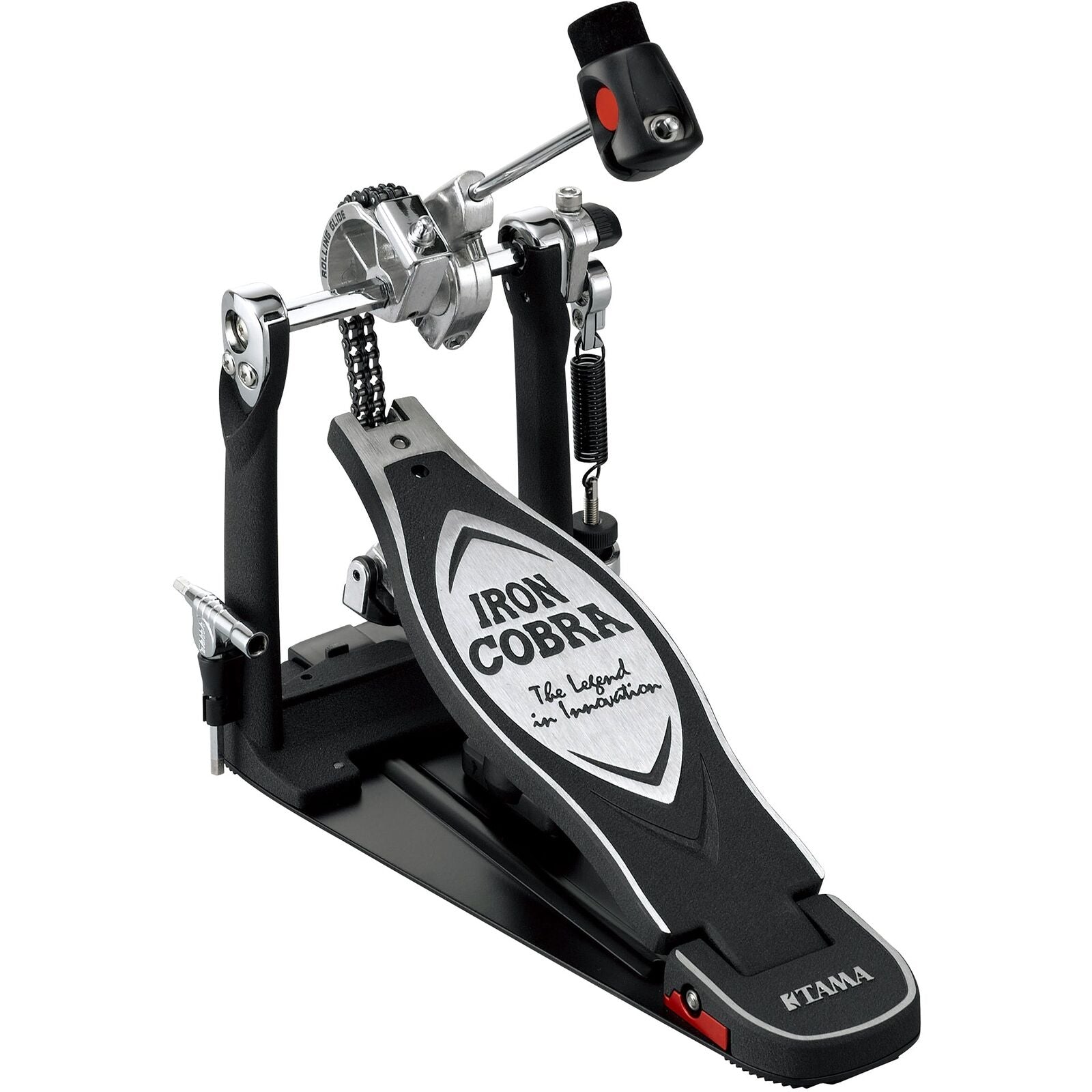 tama iron cobra 900 double pedal Tama HP900RN Iron Cobra 900 Rolling Glide Single Bass Drum Pedal