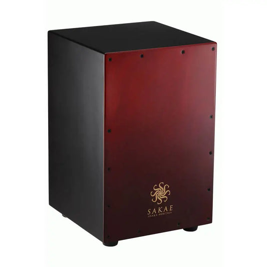 Sakae Osaka Heritage Cajon w/Faded Red Frontplate - CAJ100WRDFD - Drum Center Of Portsmouth
