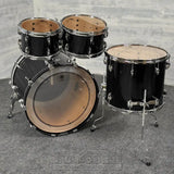 Sakae Evolved Maple 4pc Drum Set 22/10/12/16 Real Black - BLOWOUT! - Drum Center Of Portsmouth