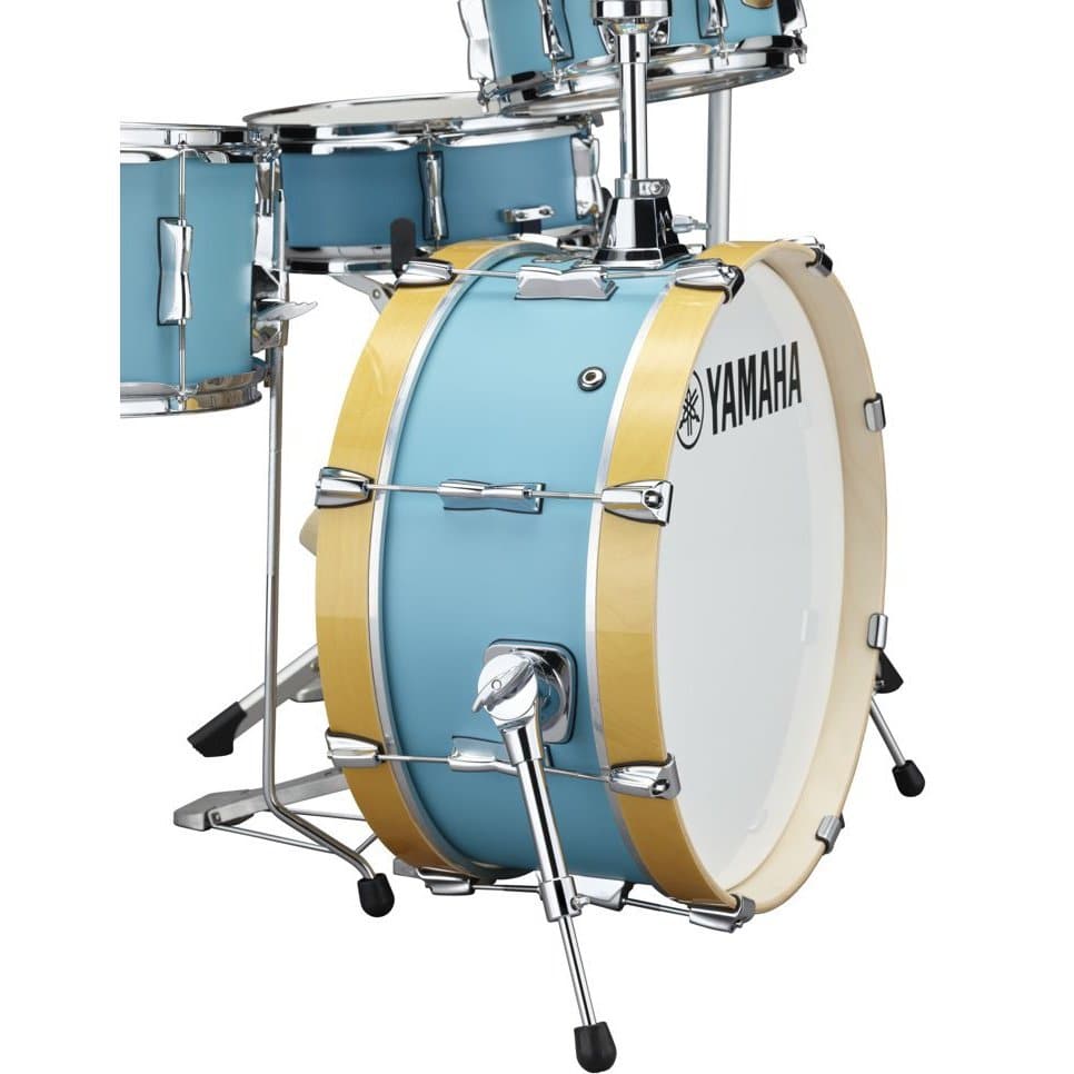 Yamaha Stage Custom Hip 4pc Drum Set Matte Surf Green