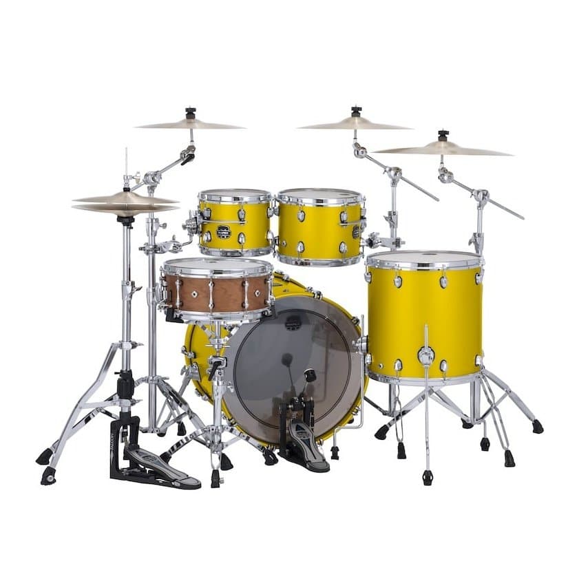 Mapex Saturn Evolution Rock 4 Pc Birch Drum Set Without Snare - 22/10/12/16 - Tuscan Yellow