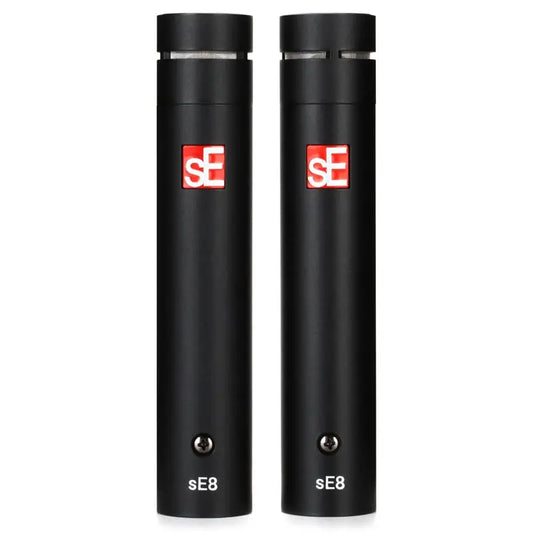 sE Electronics sE8 Small Diaphragm Cardioid Condenser Microphones Matched Pair - Drum Center Of Portsmouth