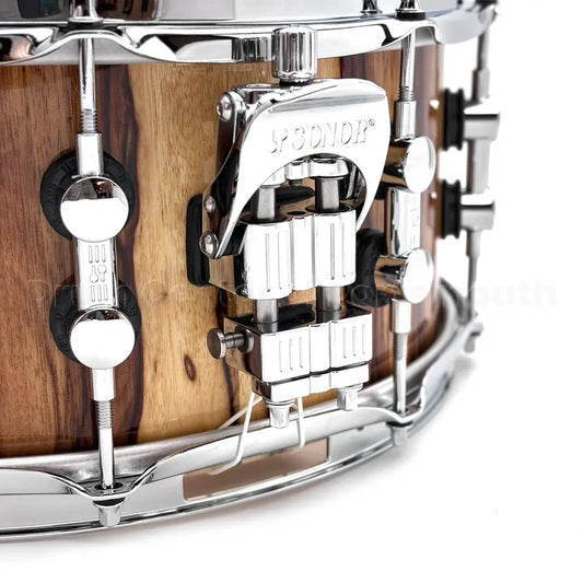 Sonor SQ2 Heavy Beech Snare Drum 14x6.5 African Marble Gloss - Drum Center Of Portsmouth