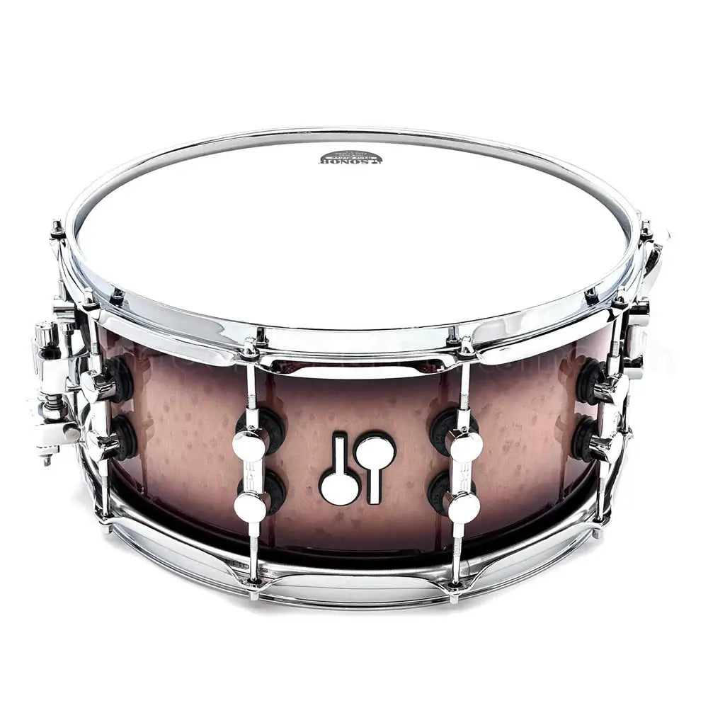 Sonor SQ2 Heavy Beech Snare Drum 14x6.5 Birdseye Brown Fade Gloss - Drum Center Of Portsmouth