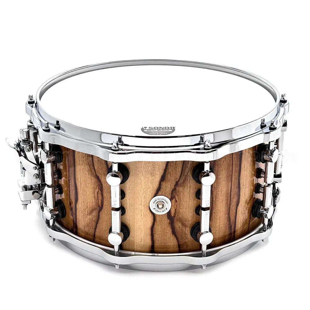 Sonor SQ2 Heavy Beech Snare Drum 14x7 African Marble Gloss - Drum Center Of Portsmouth