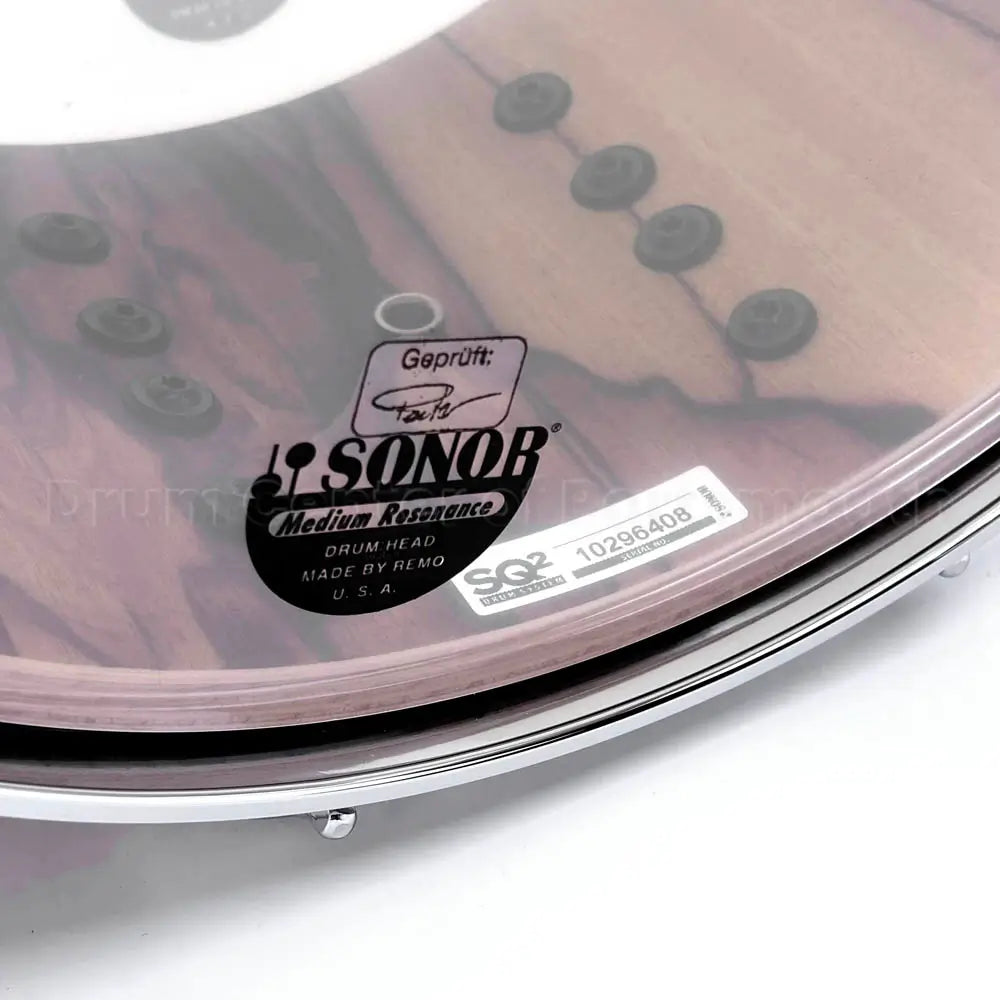 Sonor SQ2 Heavy Beech Snare Drum 14x7 African Marble Gloss - Drum Center Of Portsmouth