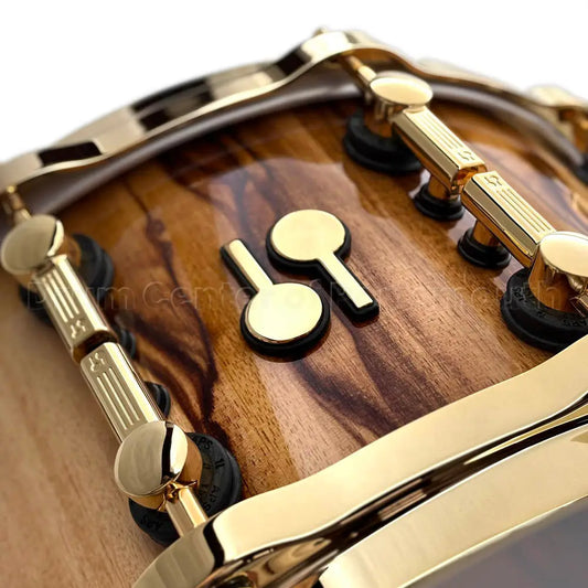 Sonor SQ2 Heavy Beech Snare Drum 14x7 African Marble Gloss w/Gold Hardware - Drum Center Of Portsmouth