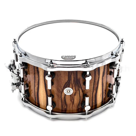 Sonor SQ2 Heavy Beech Snare Drum 14x8 African Marble Gloss - Drum Center Of Portsmouth