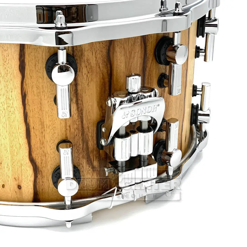 Sonor SQ2 Heavy Beech Snare Drum 14x8 African Marble Semi Gloss - Drum Center Of Portsmouth