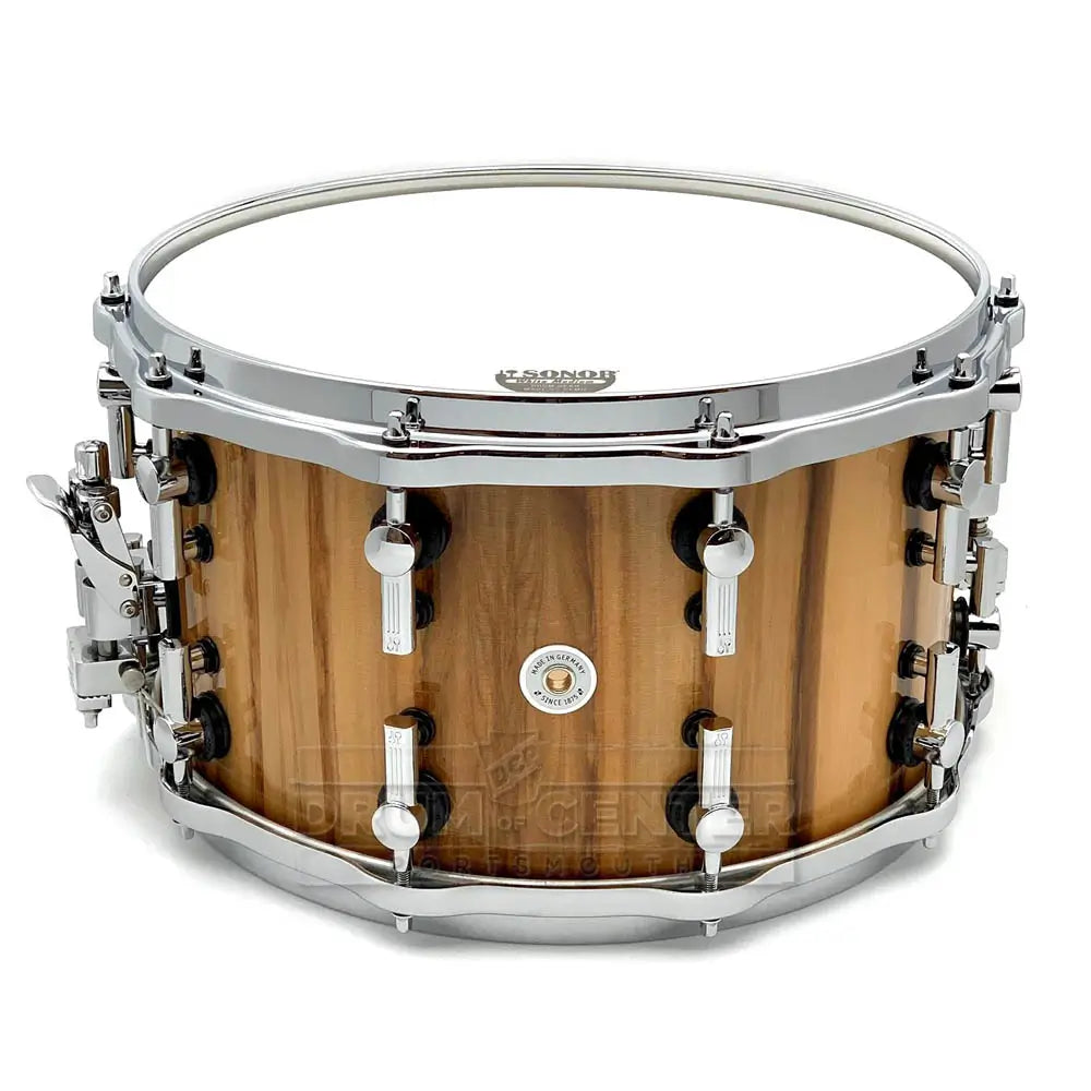 Sonor SQ2 Heavy Beech Snare Drum 14x8 American Walnut Gloss - Drum Center Of Portsmouth