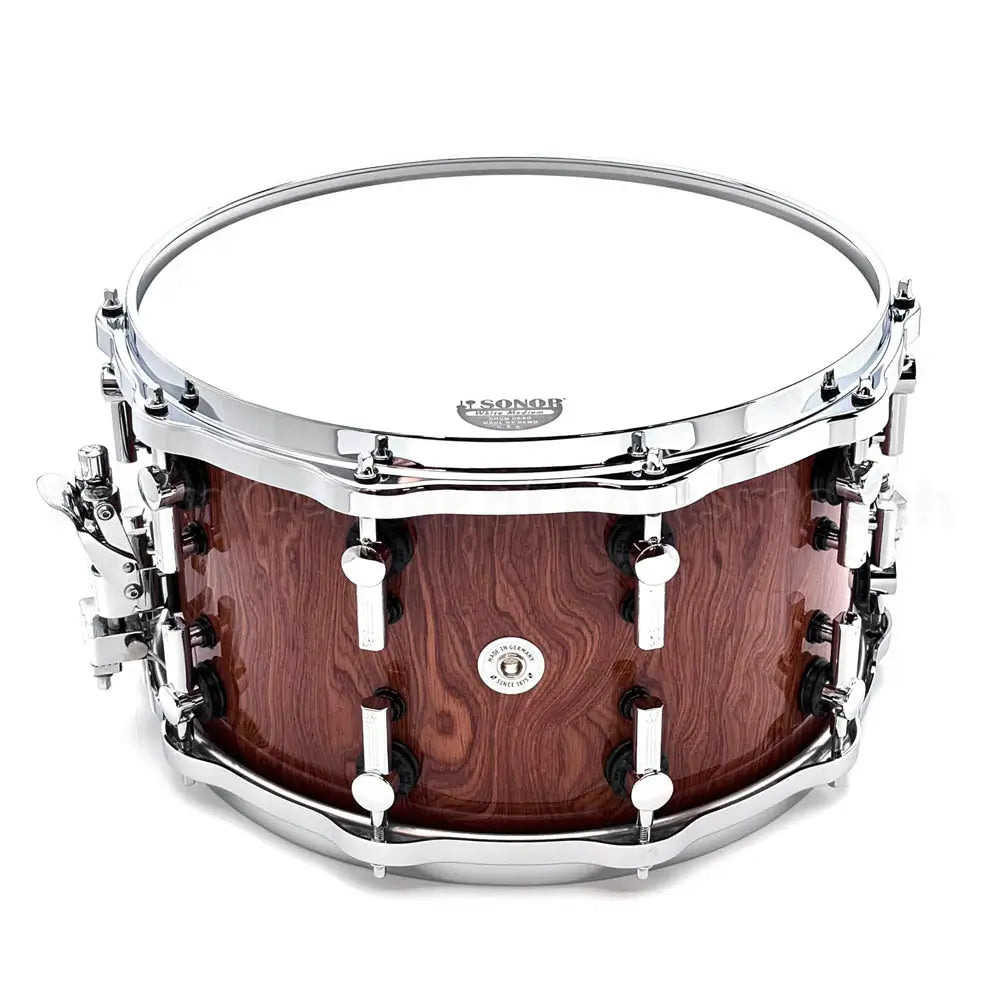 Sonor SQ2 Heavy Beech Snare Drum 14x8 Bubinga Gloss - Drum Center Of Portsmouth