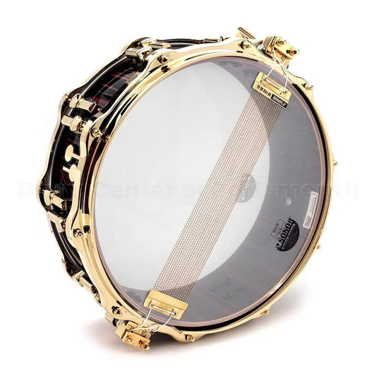 Sonor SQ2 Medium Beech Snare Drum 14x5 Ebony Gloss w/Gold Hardware - Drum Center Of Portsmouth