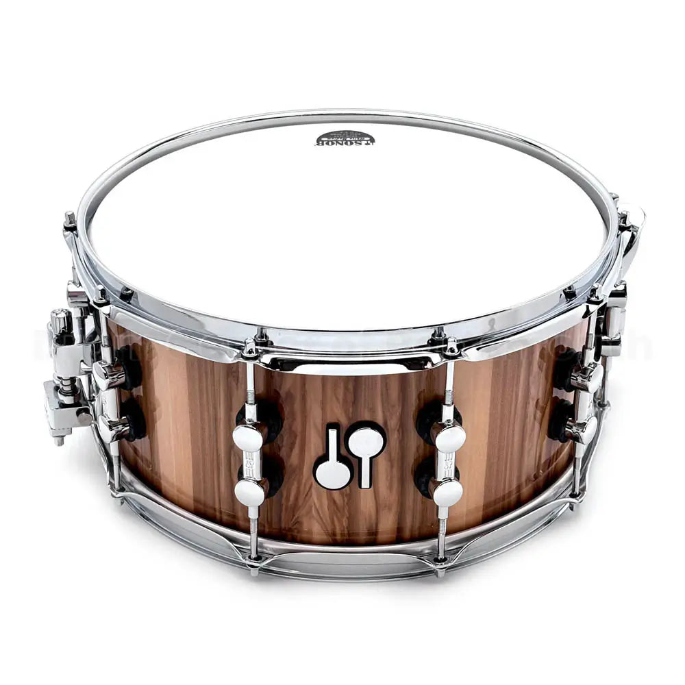 Sonor SQ2 Medium Beech Snare Drum 14x6.5 American Walnut Gloss - Drum Center Of Portsmouth