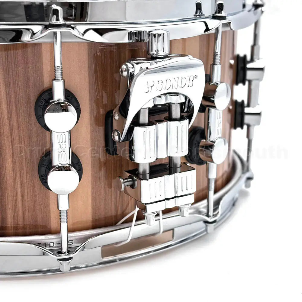 Sonor SQ2 Medium Beech Snare Drum 14x6.5 American Walnut Gloss - Drum Center Of Portsmouth
