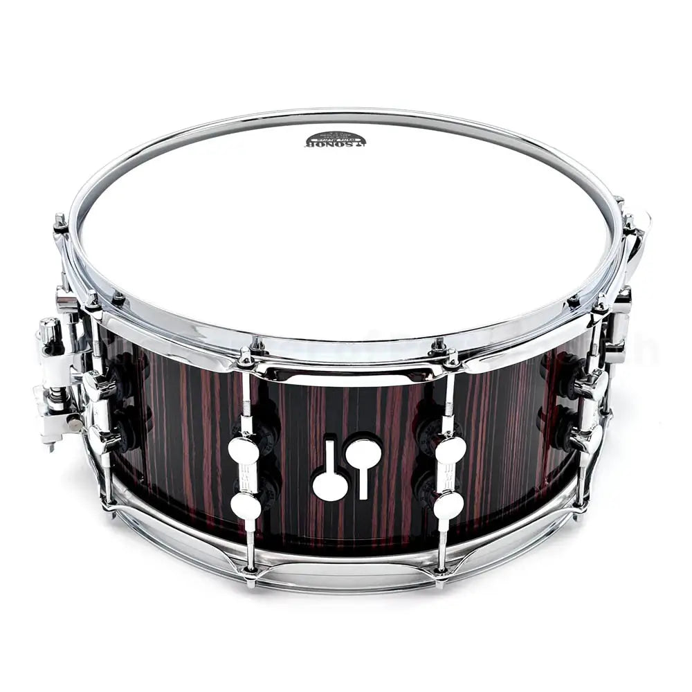 Sonor SQ2 Medium Beech Snare Drum 14x6.5 Ebony Gloss - Drum Center Of Portsmouth