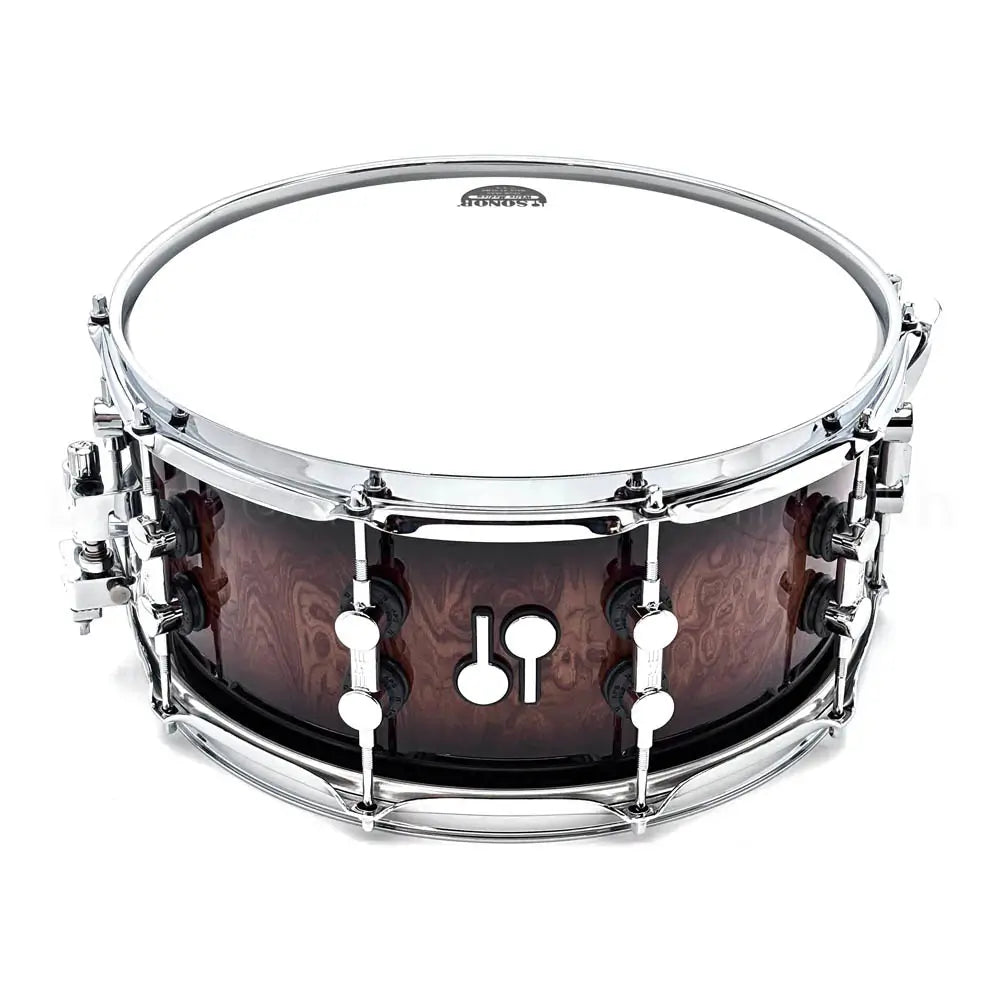 Sonor SQ2 Medium Beech Snare Drum 14x6.5 Walnut Brown Burst Gloss - Drum Center Of Portsmouth