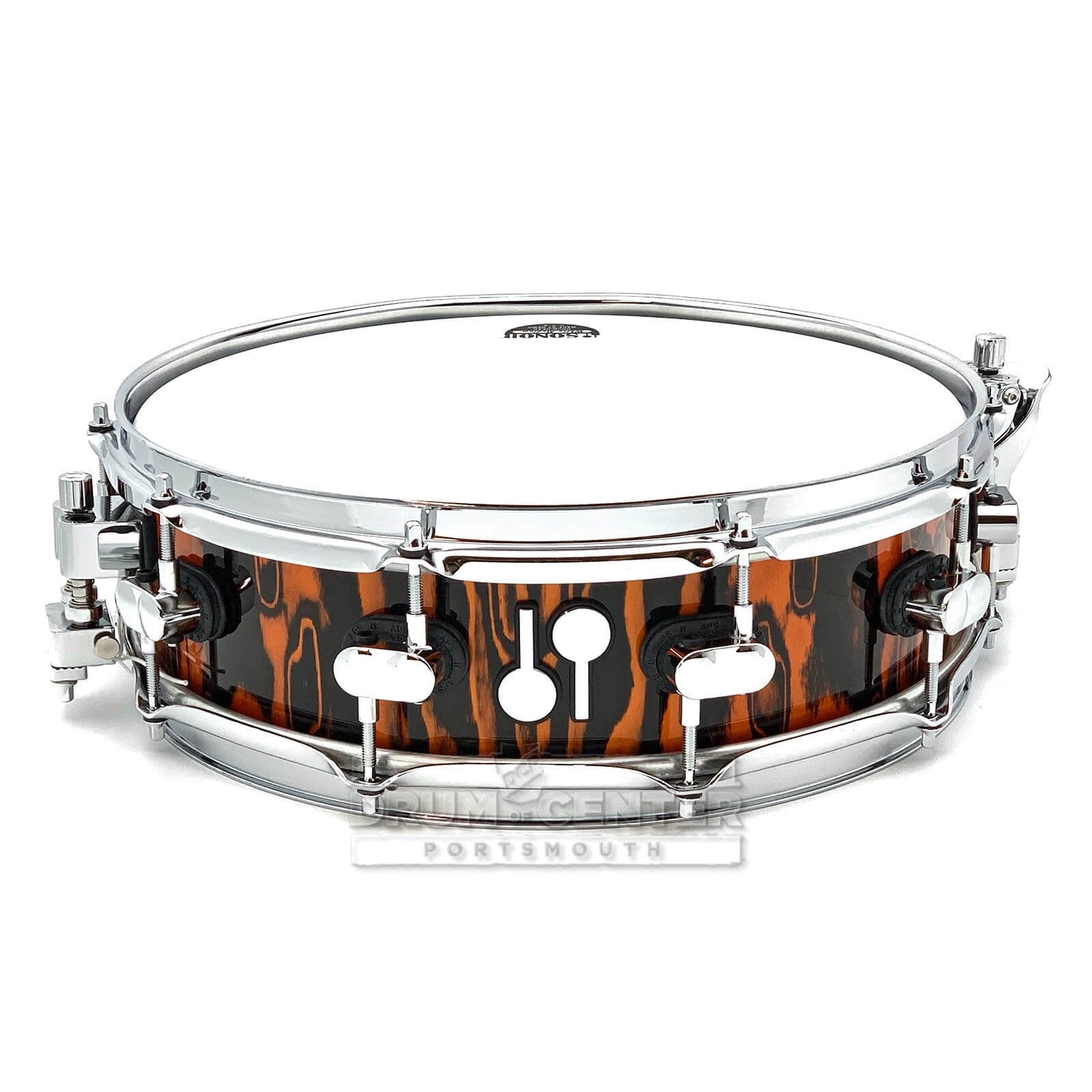 Sonor SQ2 Maple Medium Snare Drum 14x4.25 Red Tribal – Drum Center 