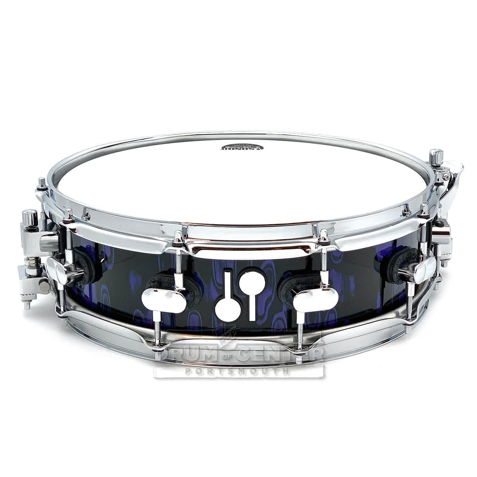 Sonor SQ2 Maple Medium Snare Drum 14x4.25 Violet Tribal