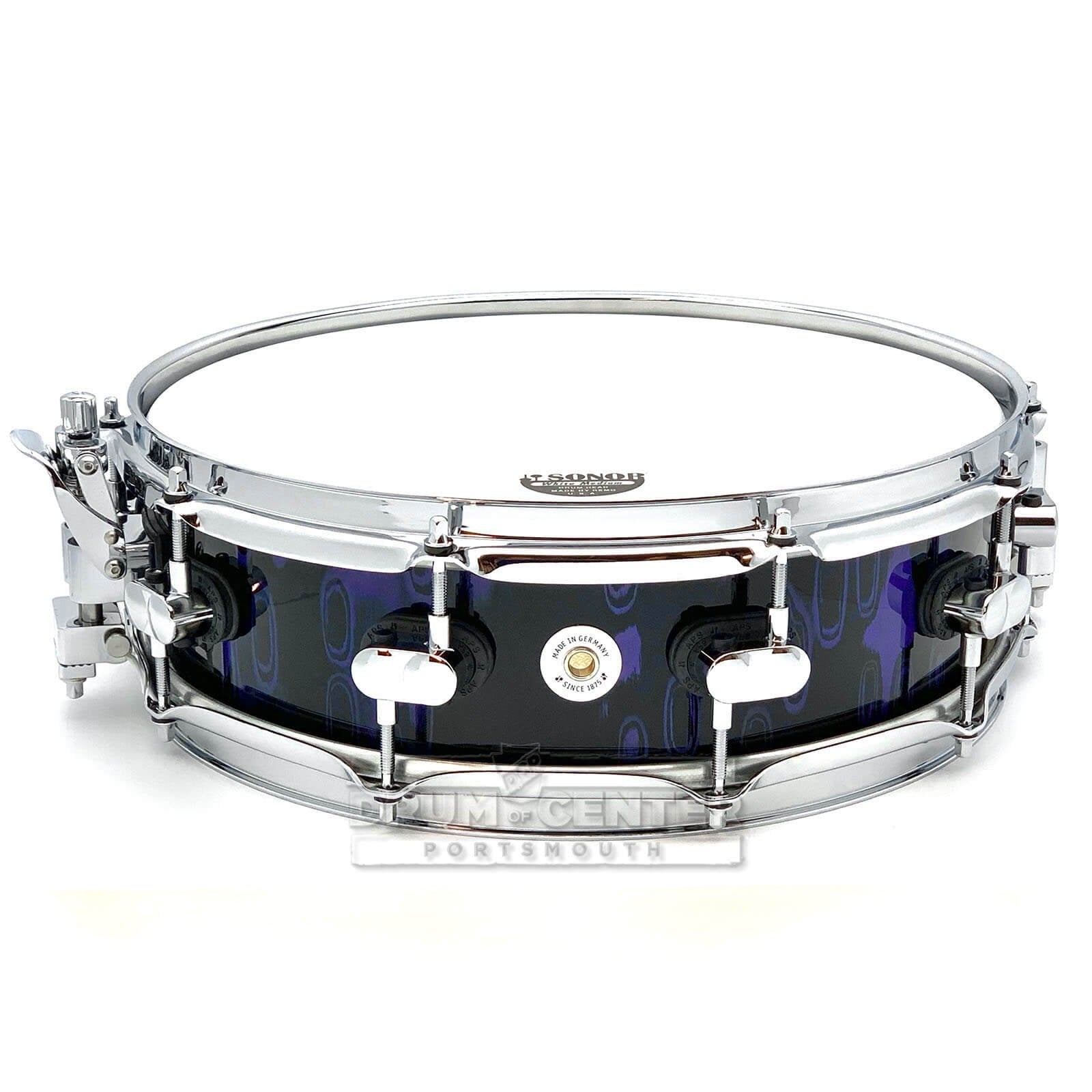 Sonor SQ2 Maple Medium Snare Drum 14x4.25 Violet Tribal