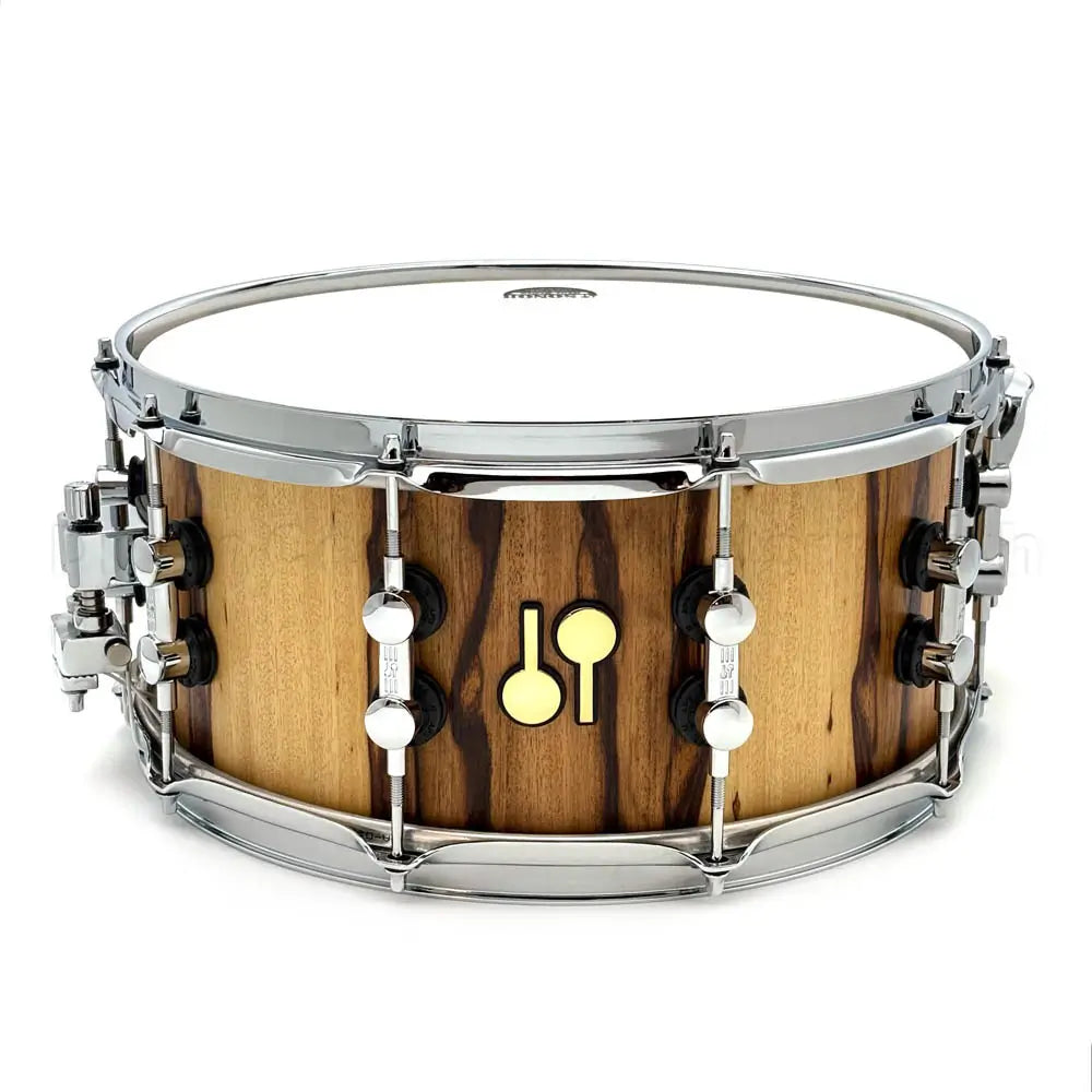 Sonor SQ2 Medium Maple Snare Drum 14x6.5 African Marble Semi Gloss - Drum Center Of Portsmouth