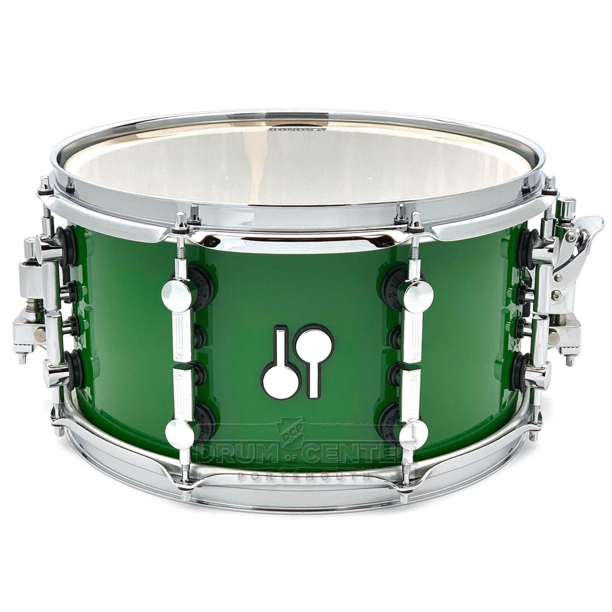 Sonor SQ2 Heavy Maple Snare Drum 13x7 Leaf Green