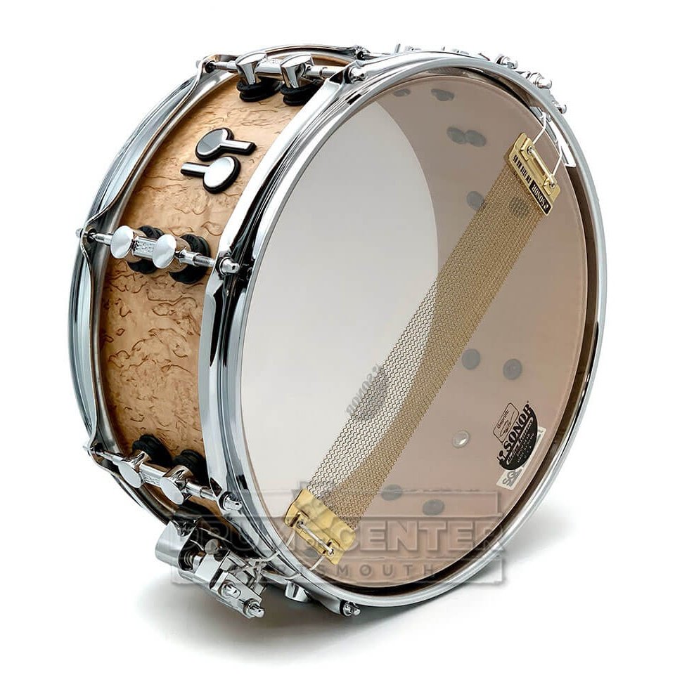 Sonor SQ2 Thin Beech Snare Drum 13x5.5 Scandinavian Birch Semi Gloss