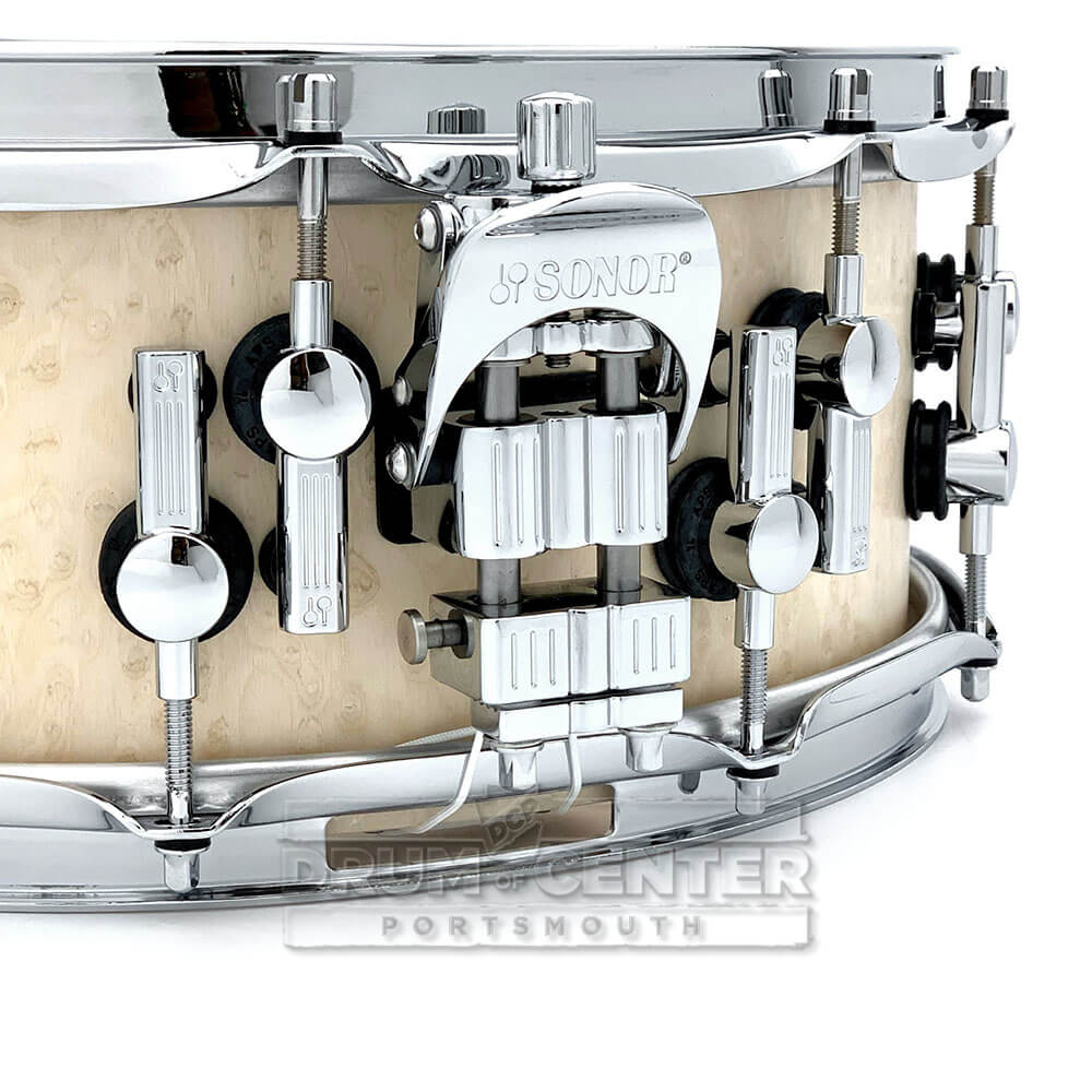 Sonor SQ2 Vintage Beech Snare Drum 14x5.5 Birdseye Maple Semi 