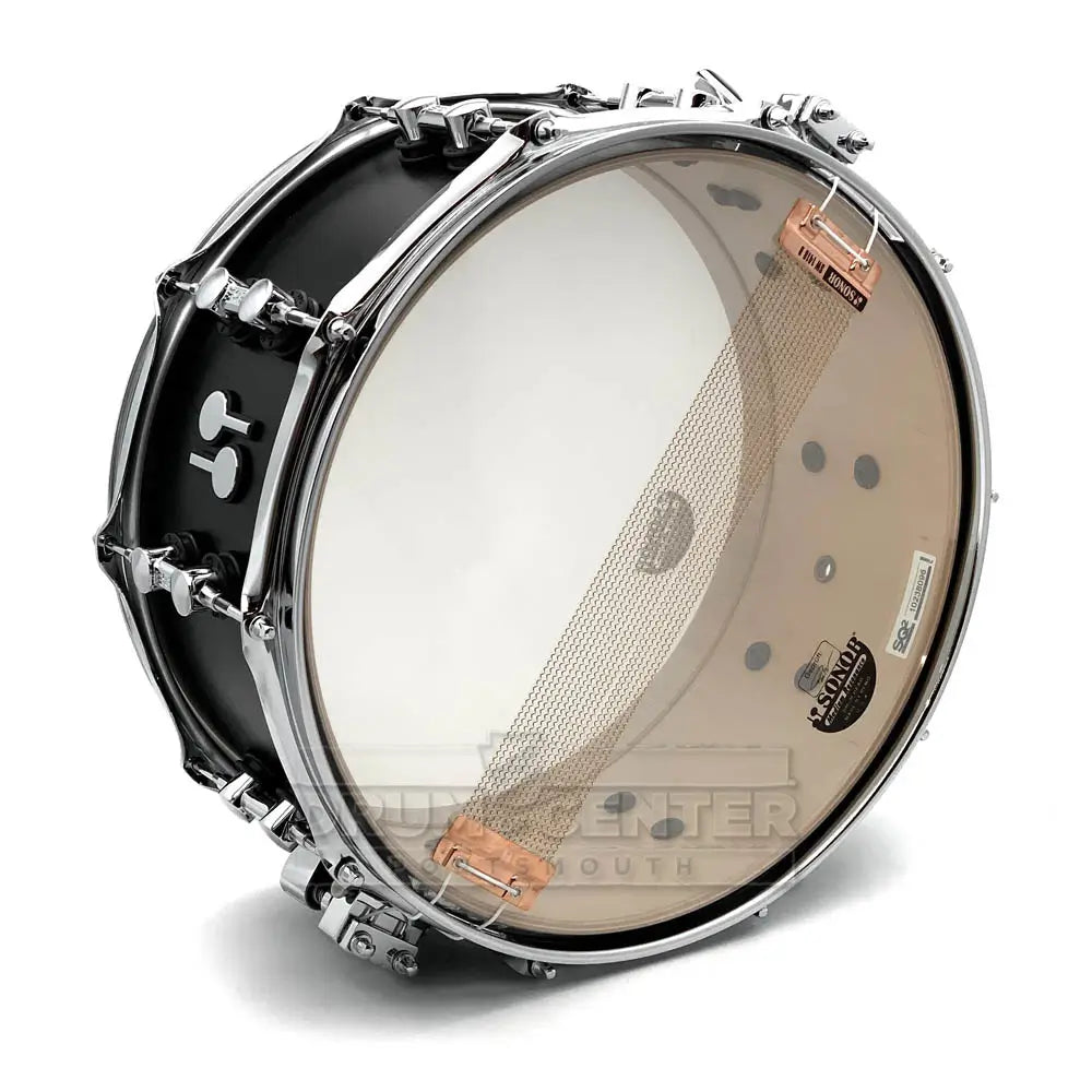 Sonor SQ2 Vintage Maple Snare Drum 14x6.5 Dark Roots Semi Gloss - Drum Center Of Portsmouth