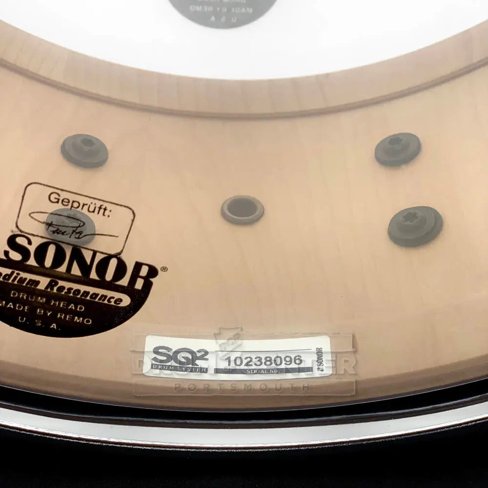 Sonor SQ2 Vintage Maple Snare Drum 14x6.5 Dark Roots Semi Gloss - Drum Center Of Portsmouth