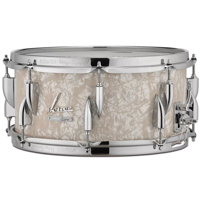 Sonor Vintage Snare Drum Vintage Pearl 14x5.75 - Drum Center Of Portsmouth