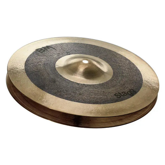 Stagg Black Metal Rock Hi Hat Cymbals 10" - Drum Center Of Portsmouth
