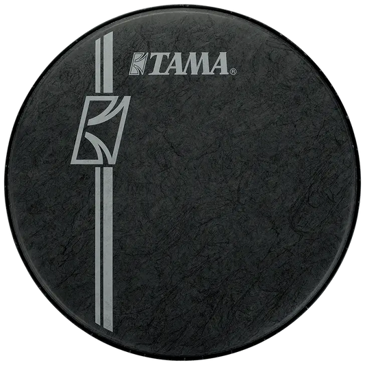 Tama Black Fiber Laminated Bass Drum Logo Head 22" - Drum Center Of Portsmouth