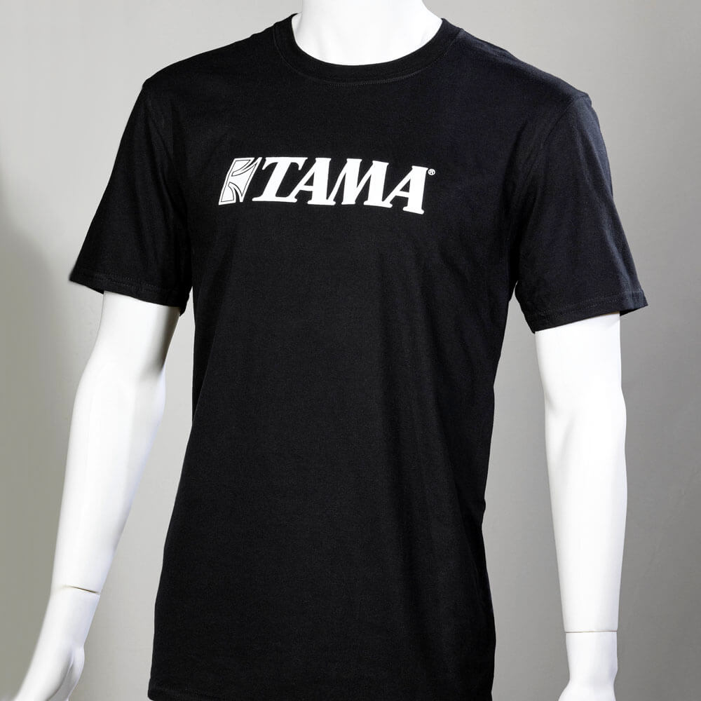 Tama Printed Logo Short-Sleeve T-Shirt Black - Large - Drum Center Of Portsmouth
