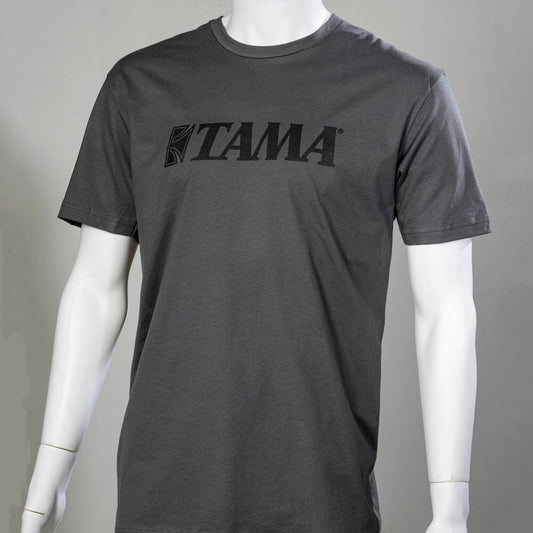 Tama Printed Logo Heavy Metal Short-Sleeve T-Shirt Gray - Medium - Drum Center Of Portsmouth